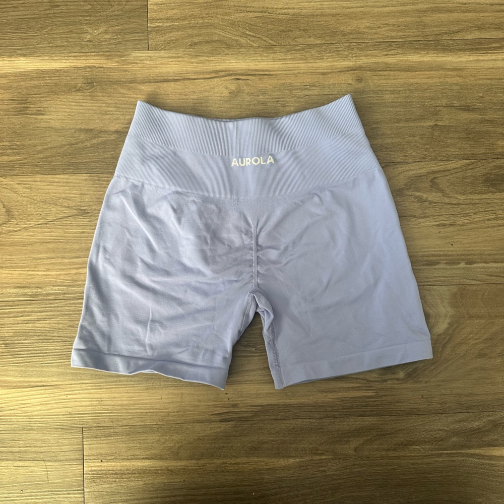 Aurora Women's Athletic Shorts - Soft Lavender